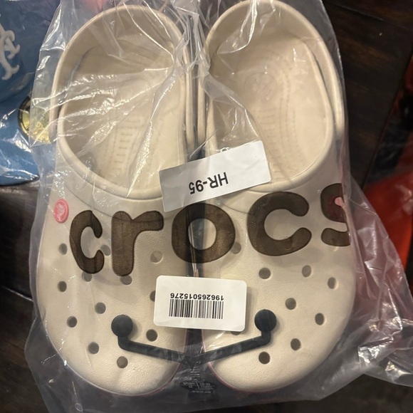 Crocs Crocband Clog Stucco Melon NWT men’s 9
Women’s 11